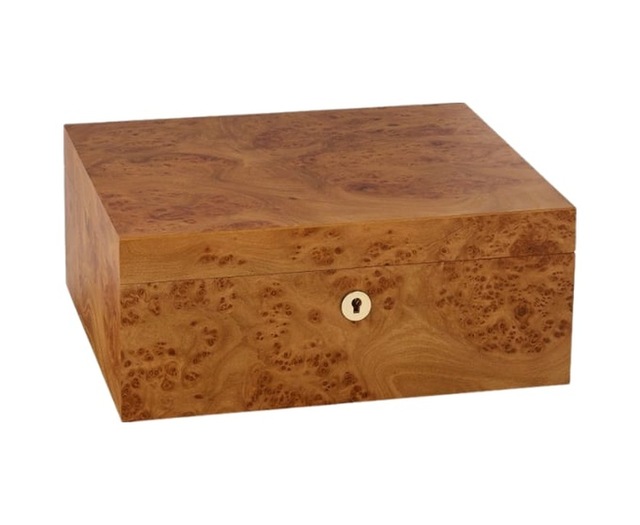 Adorini Elm Burl Grande Sedir Humidor Puro Kutusu 00000tr10019