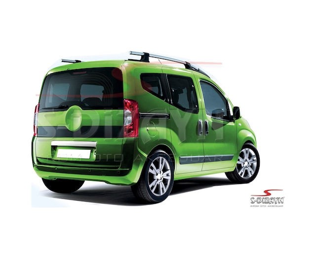 S-Dizayn Fiat Fiorino Krom Bagaj Çıtası 2008 Üzeri Tek Kapılı N11.2862