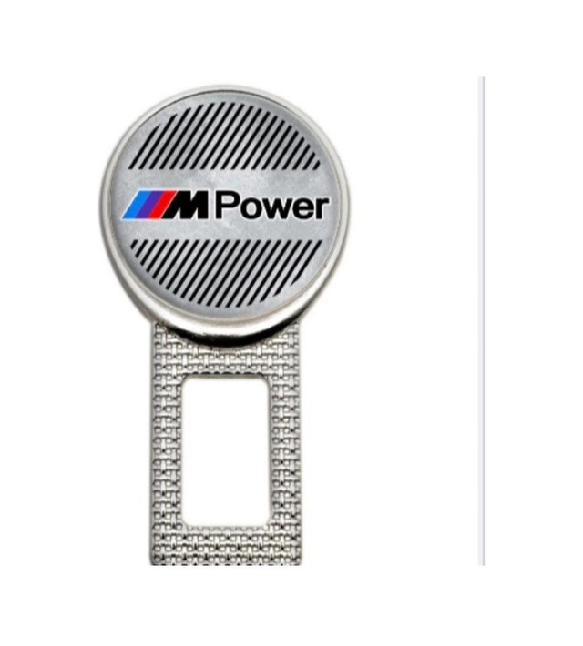 Bmw M Power Metal Kemer Görseli 5 Adet Çift Yönlüdür Logosu