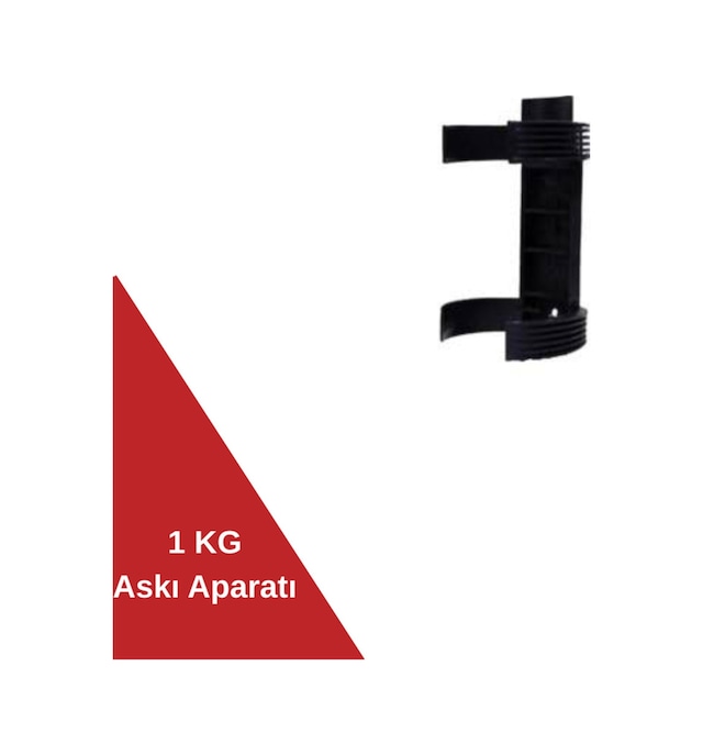 1 Kg Yangın Tüpü Söndürücü Askı Aparatı Tüp Tutacağı Ev Araç Ofis İş Yeri İçin