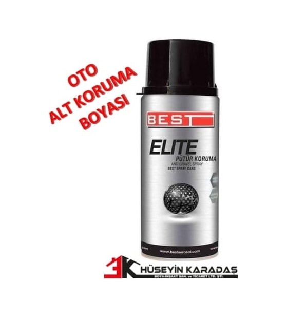 BEST SİYAH PÜTÜR SPREY OTO BOYA KORUMA 400 ML