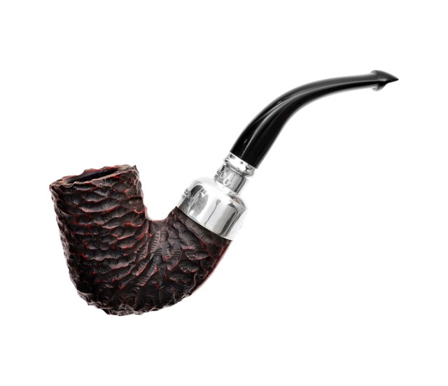 Peterson System Spigot Rusticated 309 9mm. Filtreli Vulcanite Saplı Pipo 206095