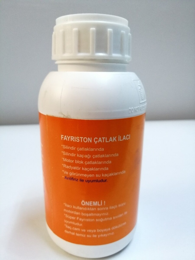 Fayriston Radyatör ve Su Kaçaklarında Çatlak Tıkayıcı İlaç 400 G
