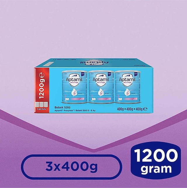 Aptamil Prosyneo 1 Bebek Sütü 400 G x 3 Adet 1200 G