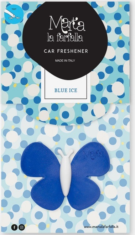Marta La Farfalla Car Freshener Blue Ice – Mavi Buz - Meyveli Be