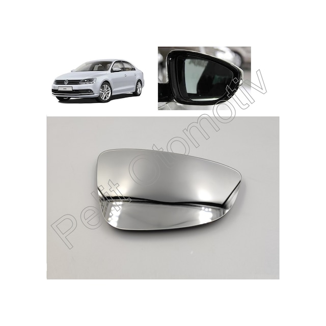 Jetta 2011-2018 Sağ Ayna Camı 5c6857522b