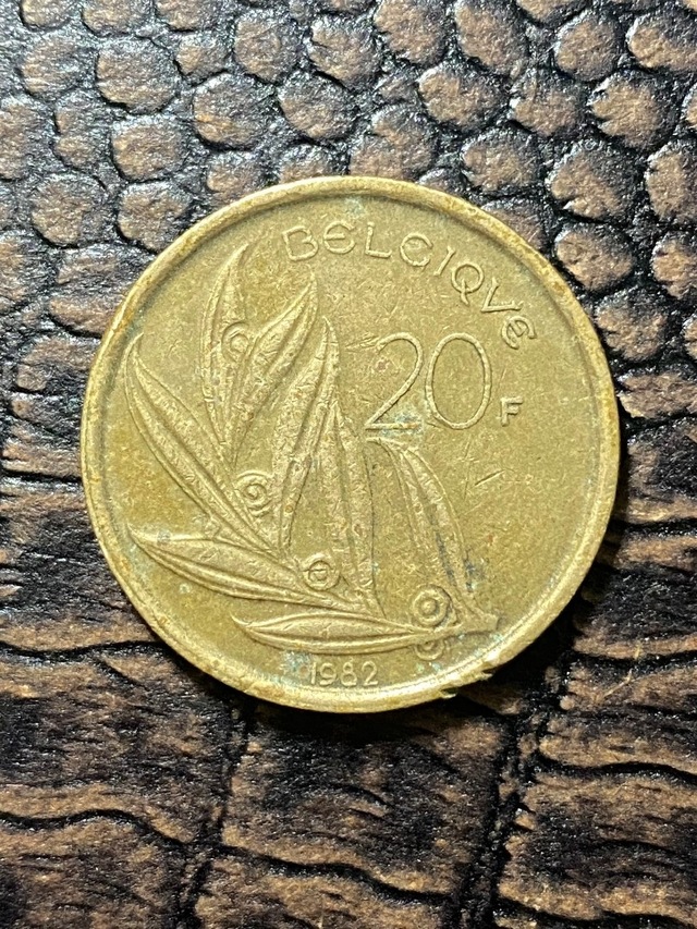 Belçika 20 Frank, 1982 Flemen Efsanesi - 'belgıë'