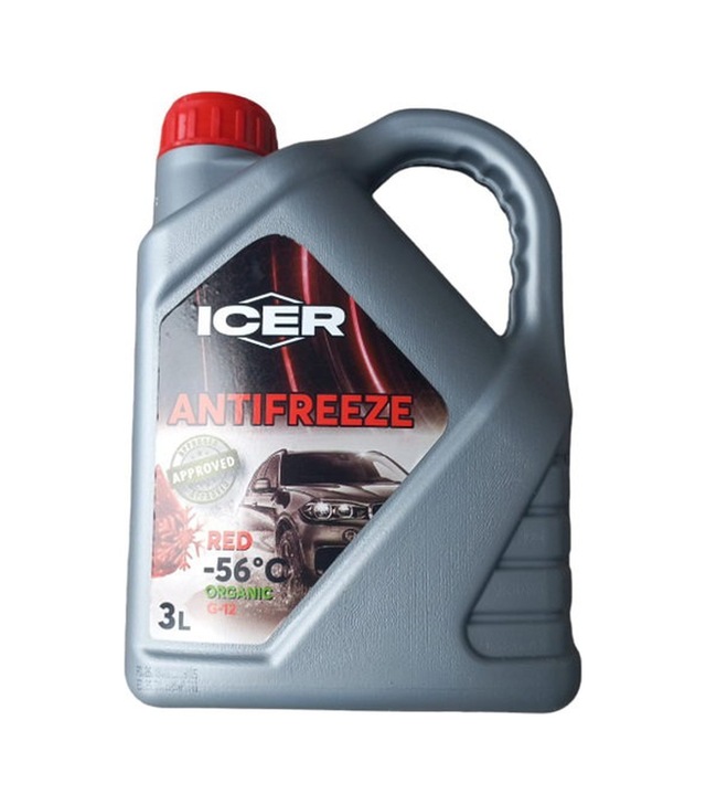 Antifriz Kırmızı -56 Derece 3 Litre