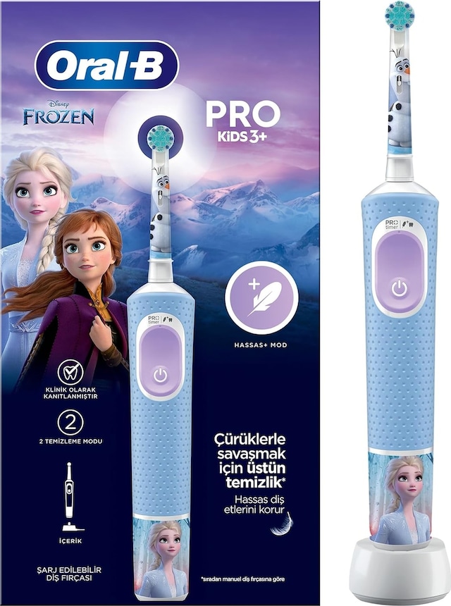 Oral-b Çocuk Şarjlı/elektrikli Diş Fırçası Frozen D103 Diğer