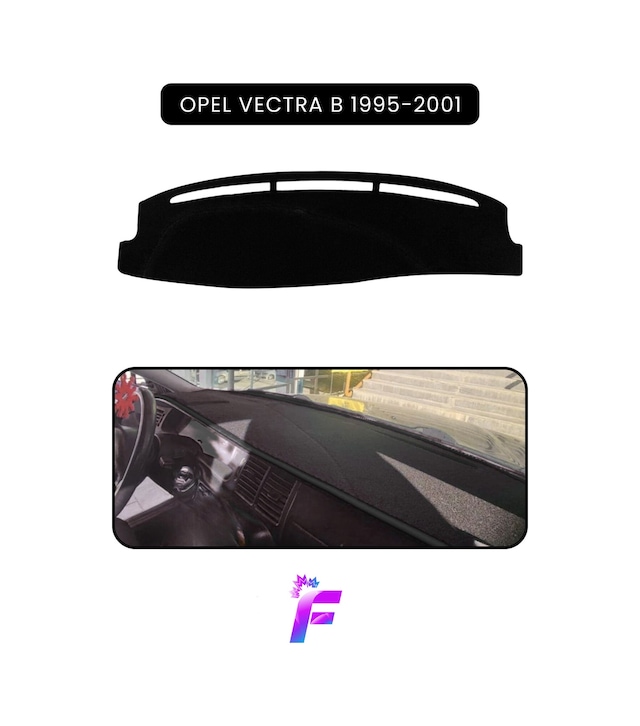 Opel Vectra B 1995-2001 Uyumlu Torpido Örtüsü Araca Özel Üretim Kolay Montaj Koruma T60 Torpido Halısı