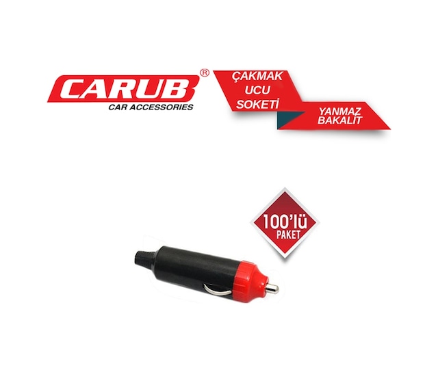 Carub Çakmak Ucu Soketi Yanmaz Bakalit