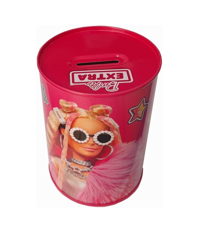 Barbie Metal Kumbara Orta Boy Orjinal Lisanslı 1 Adet Barbi Kumbara Teneke Sweet Teşhir Ürün