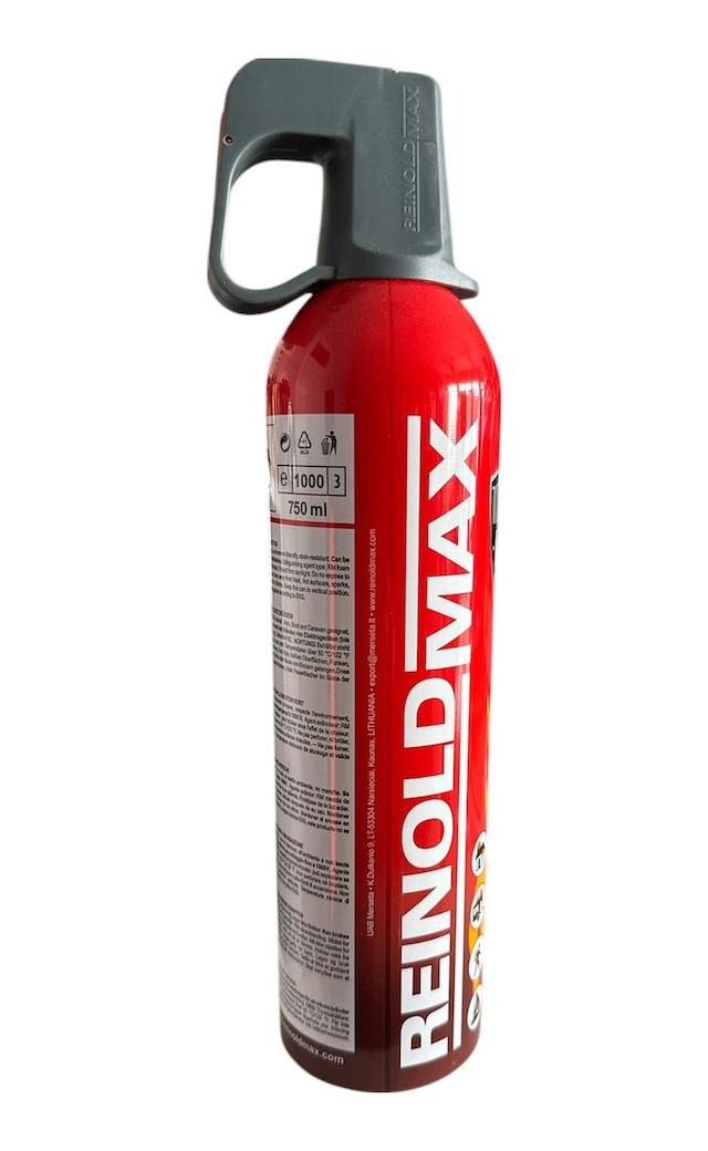 Ayes Yangın Reinold Max 044023 Portatif Yangın Söndürme Tüpü 750 ML