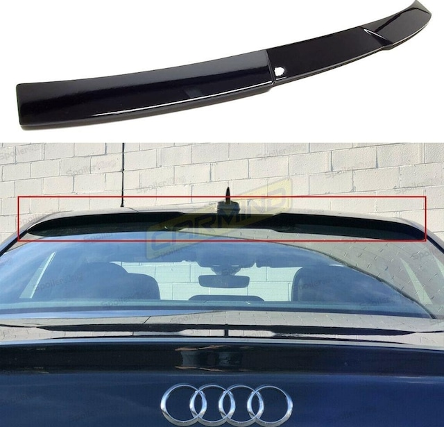 Audi A4 Cam Üstü Rs Spoiler Piano Black 2013-2016