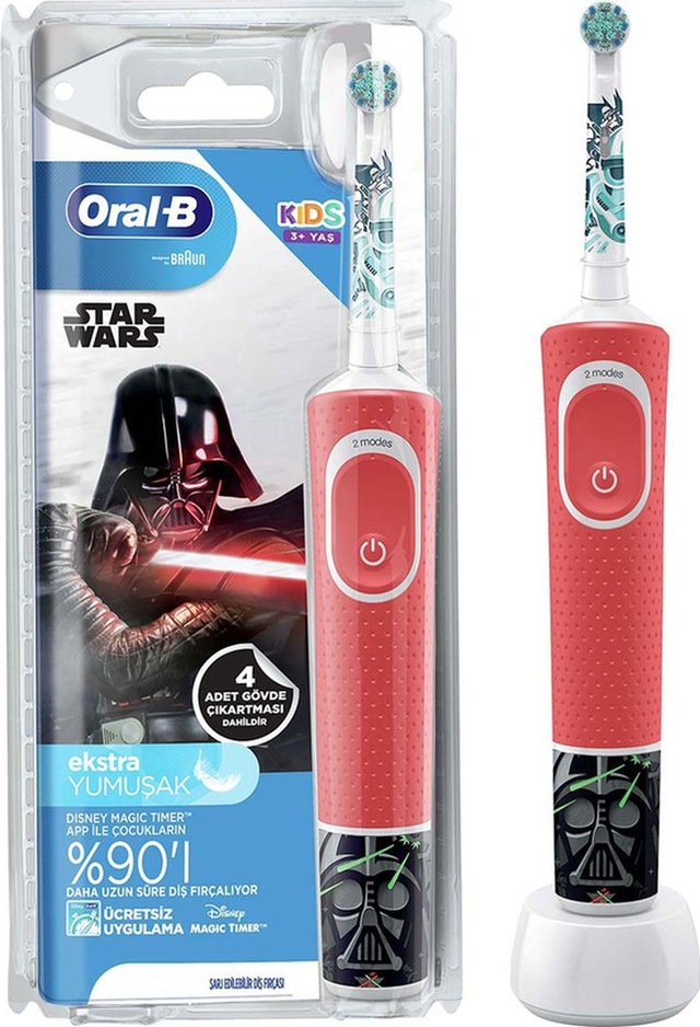 Oral-B D100 Vitality Star Wars Özel Seri Çocuklar İçin Şarj Edilebilir Diş Fırçası
