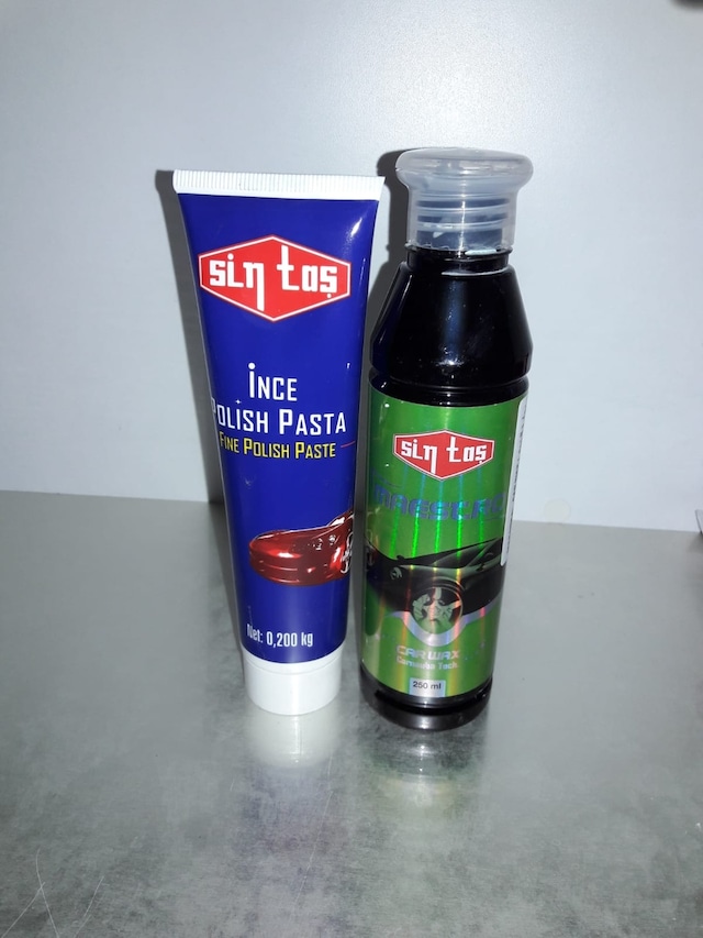 Sintaş İnce Pasta 200 Gr Sintaş Cila 250 Ml