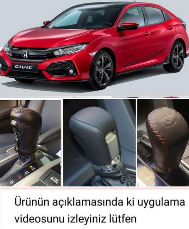 Honda Civicfc5-Fc6-Fk7 17/21 Vites Topuzu Kılıfı