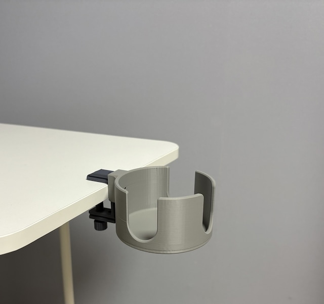 3d Baskı Masaya Sıkıştırmalı Bardak Tutucu Kupa Ve Şişe Standı Masaüstü Aksesuarı