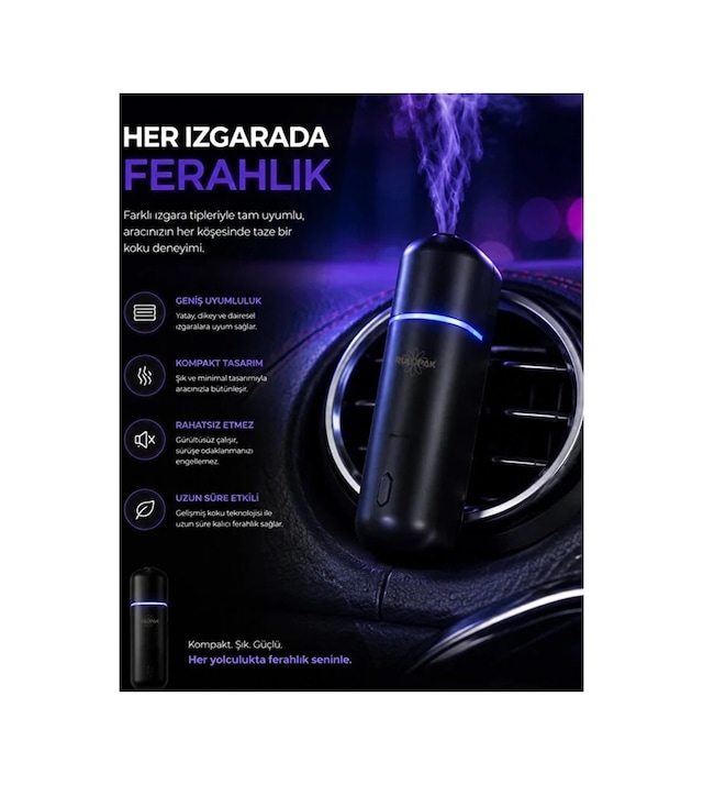 201705 Rulopak Aura Drive Araç İçi Koku Makinesi