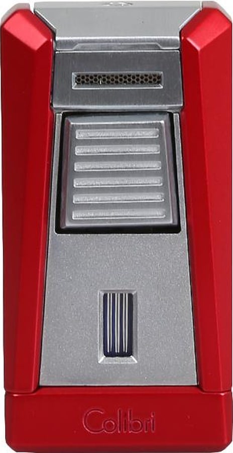 Stealth Tek Torch Pürmüz 1 Kırmızı-gümüş Puro Çakmağı