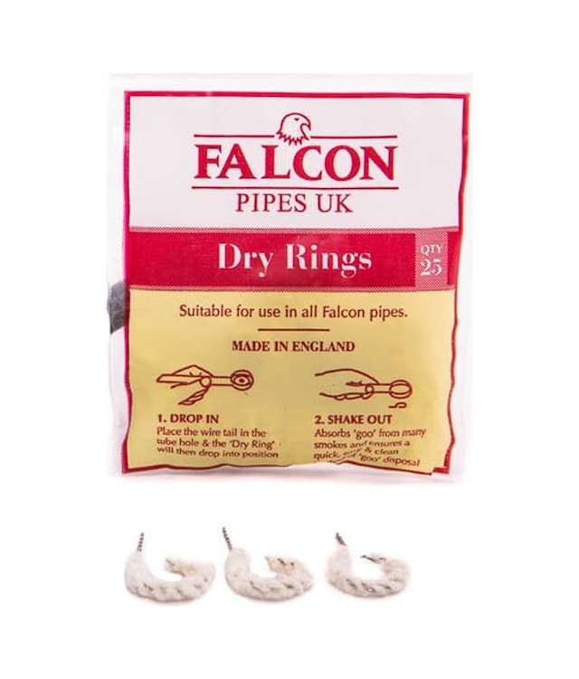 Falcon 15mm Tel/pamuk Pipo Filtresi 25 Adet 352042