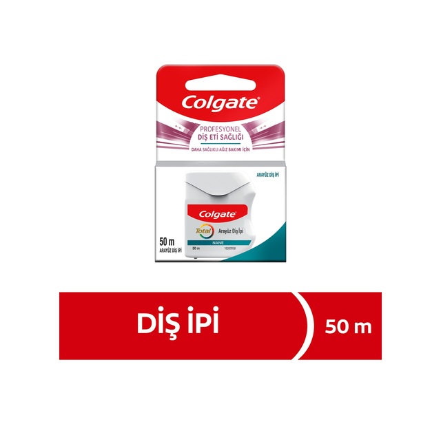 Colgate Total Profesyonel Diş Eti Sağlığı Arayüz Diş İpi 50 M