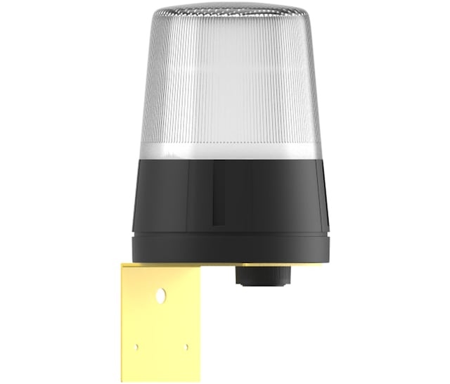 Mesan Ø110 İkaz Lamba Xenon Çakar Buzzer L Montaj Beyaz 12vdc Ms 888.4.12vdc