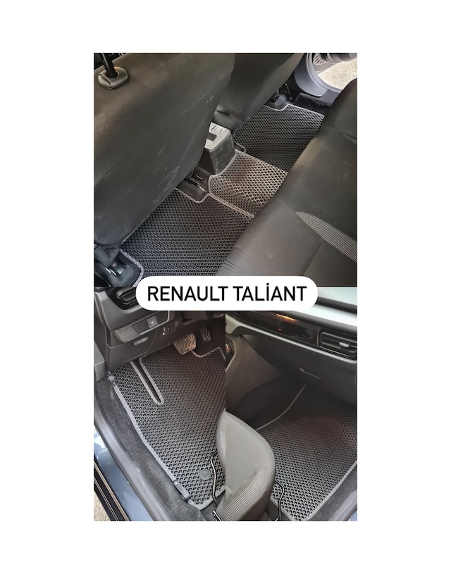Renault Taliant Eva Akıllı Oto Paspas Siyah