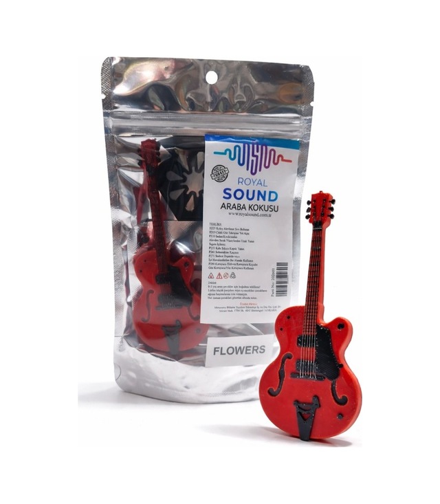 Royal Sound Oto Kokusu Kalorifere Geçme Red Guıtar Flowers