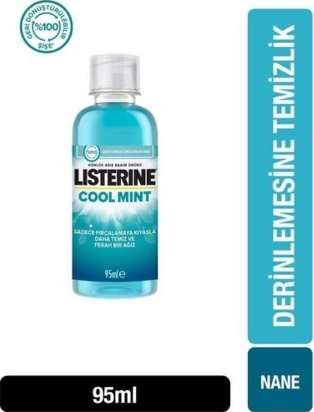 Listerine Cool Mint Ağız Bakım Suyu 95 ML
