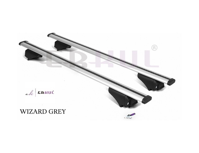 Erkul Wızard V1 Ara Atkı Gri 135 Cm - Boşluklu Çıtalar İçin For Raised Rails