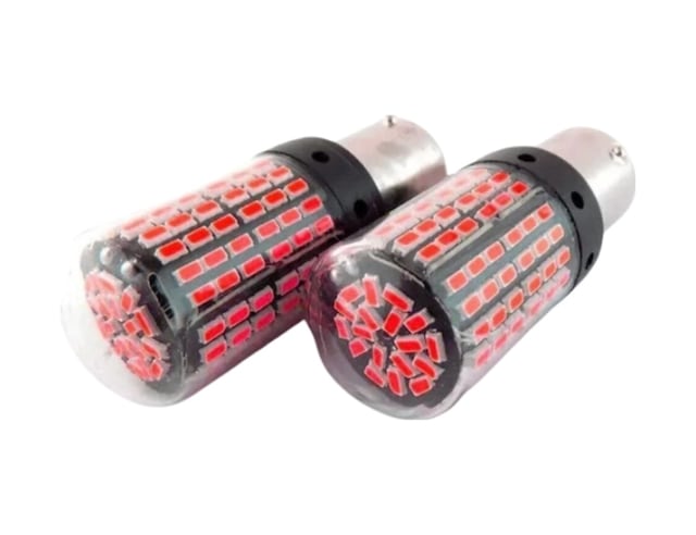 144 Led Tek Duy Oto Led Ampülü Kırmızı Güçlü Işık Tak Kullan 2 Adet