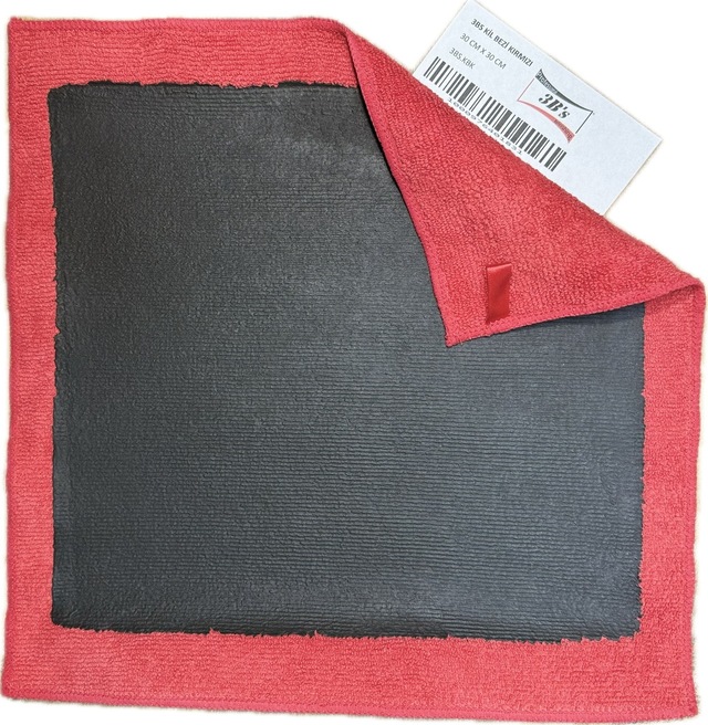 3bs Kil Bezi Kırmızı 30x30 Clay Towel