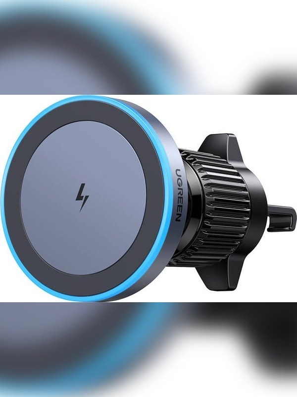Ugreen 15w Magsafe Kablosuz Araç İçi Manyetik Hızlı Şarj Cihazı