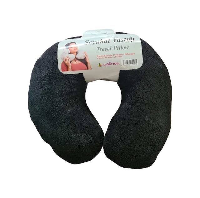 Seyahat Boyun Yastığı Koyu Siyah Sku: Zeus8690010182470