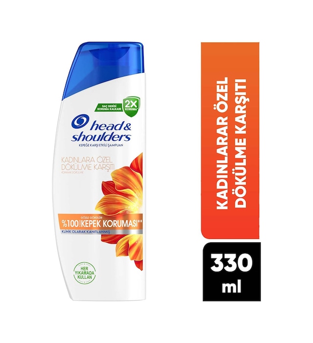 Head & Shoulders Kadınlara Özel Saç Dökülmelerine Karşı Etkili Şampuan 330 ML