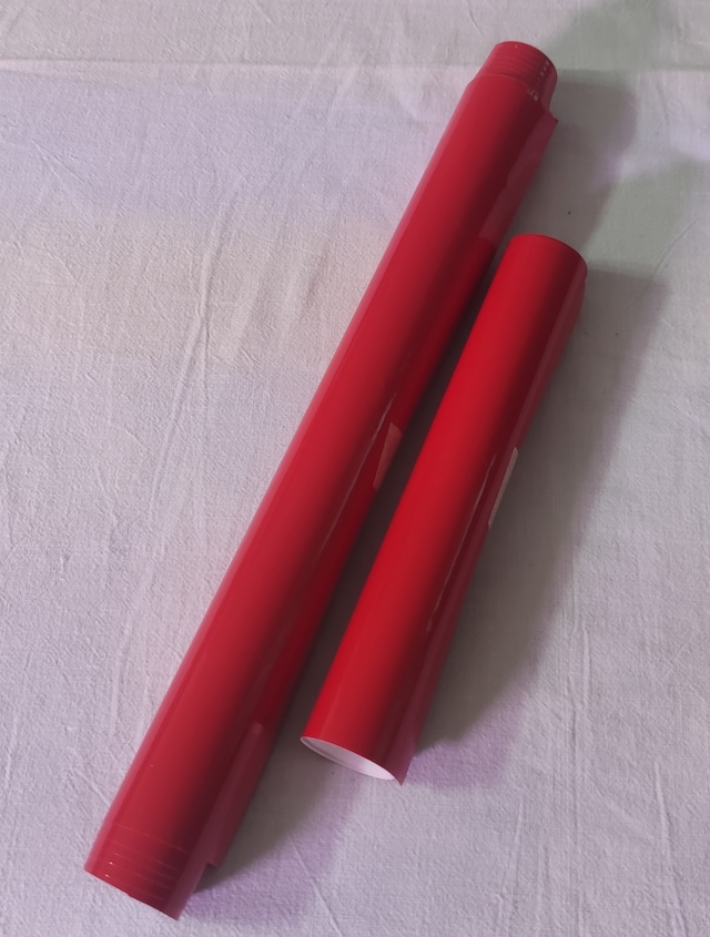 Kırmızı Renk Dayanıklı Araç Motor Mobilya Folyosu 126cm X 20 Cm