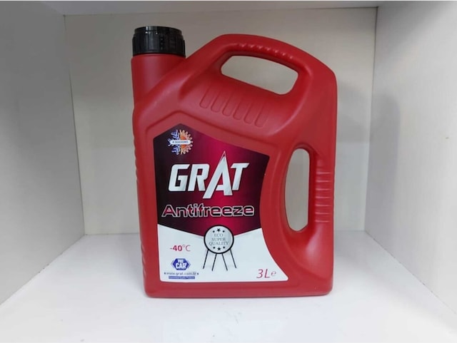 Kırmızı Organik Antifriz 40 Derece 4 Mevsim