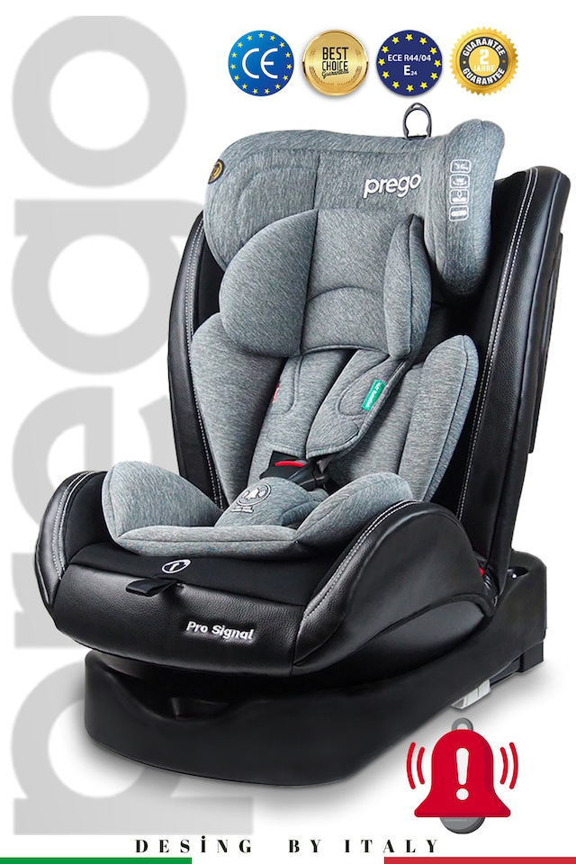 Prego Profix Pro Signal 360 Derece Dönebilen Isofixli 0-36 KG Oto Koltuğu