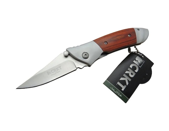 Crkt Cr 0035 Rd Kamp Çakı 18 Cm - Metal Ve Amp Amp Amp Gül Ağacı Saplı, Kılıflı