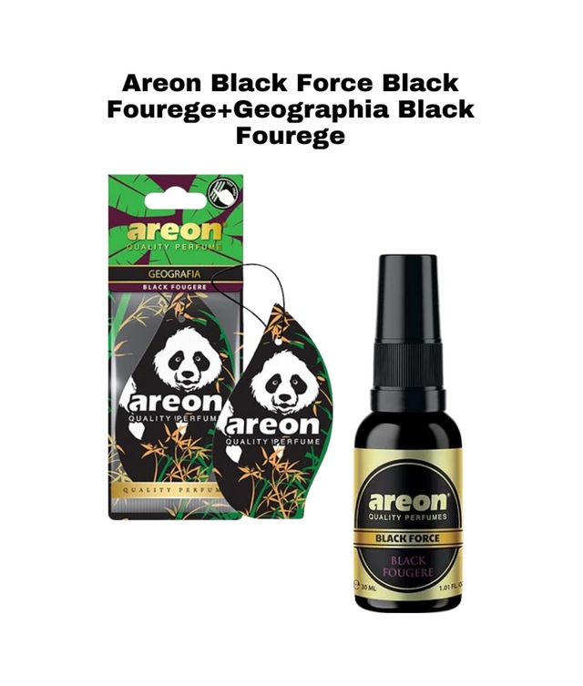 Areon Black Force Black Fourege Sprey+sport Black Fourege