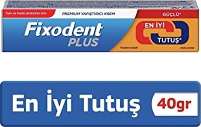 Plus En Iyi Tutuş Diş Protez Yapıştırıcı Krem 40gr