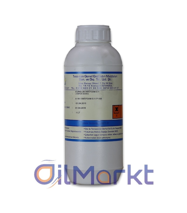 Eurolub Antifoam S1 1 Kg Köpük Kesici