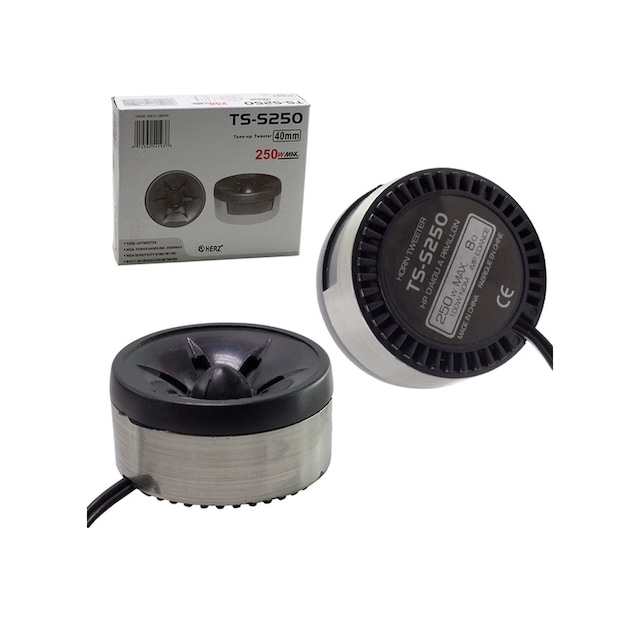 Ts 250 Oto Tiz Tweeter 2 Adet 250w