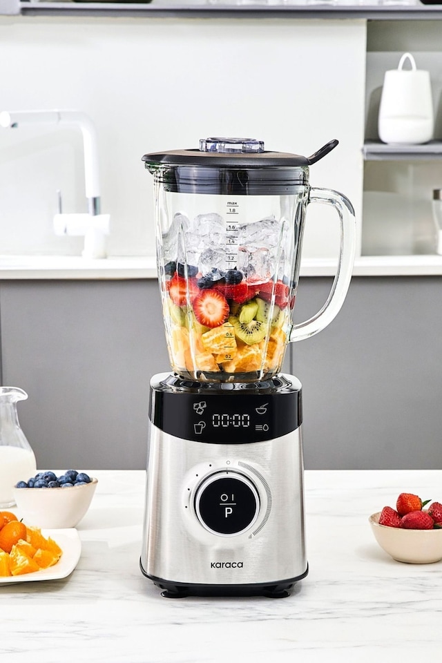 Karaca Dijital Ekran İnox Smoothıe Blender 1800 W