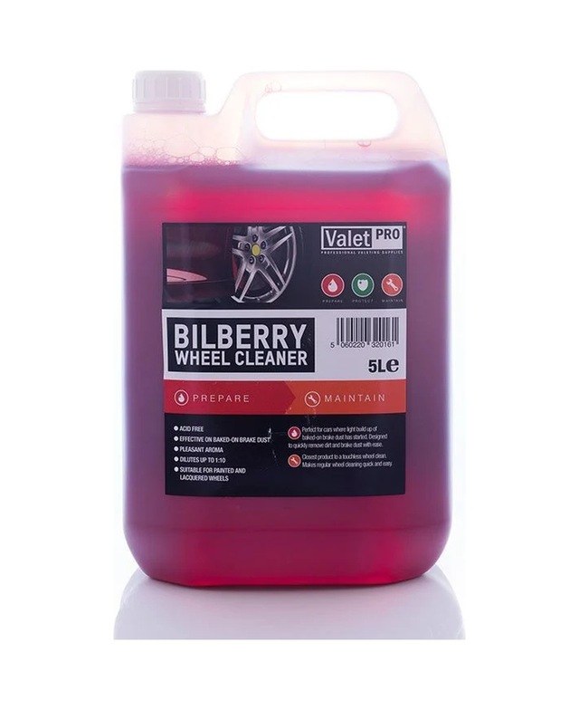 Valet Pro Bilberry Wheel Cleaner - Jant Temizleyici 5 Lt.
