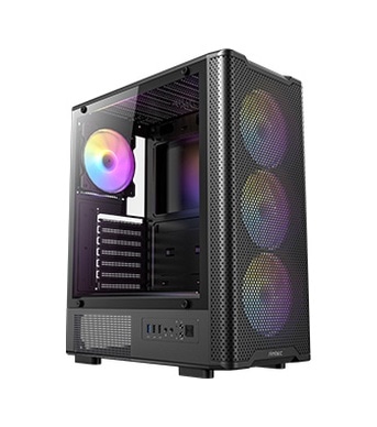 Antec VX310 FAN AKAK0ANT0021 Mid Tower ATX 4x Fans ARGB Black 750W PSU 80+ Bronze