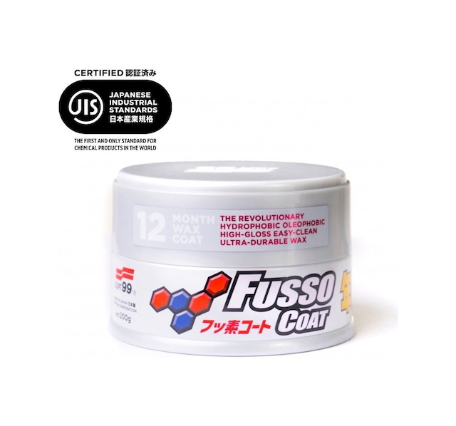Soft99 Fusso Coat 12 Aylık Wax Açık Renk Avrupa Ver. 200gr.