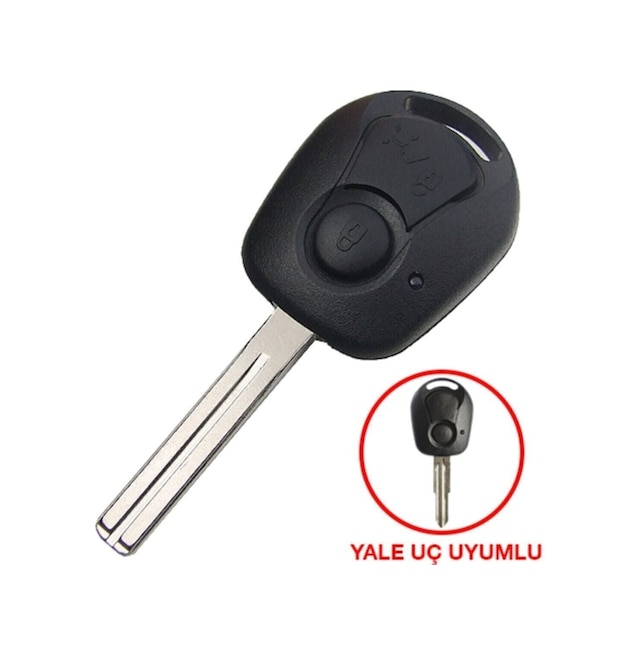 Gma Keys Actyon Kyron Rexton 2 Butonlu Anahtar Kabı Kumanda Kabı