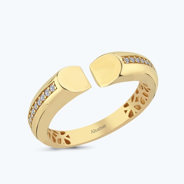 Altınbaş Altın Yüzük Yzms0338-25519 Çok Renkli